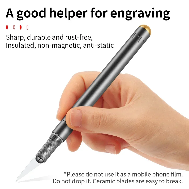 LUXIANZI เซรามิคใบมีดแกะสลักมี - Pocket Knife Ceramic บทวิจารณ์และราคา