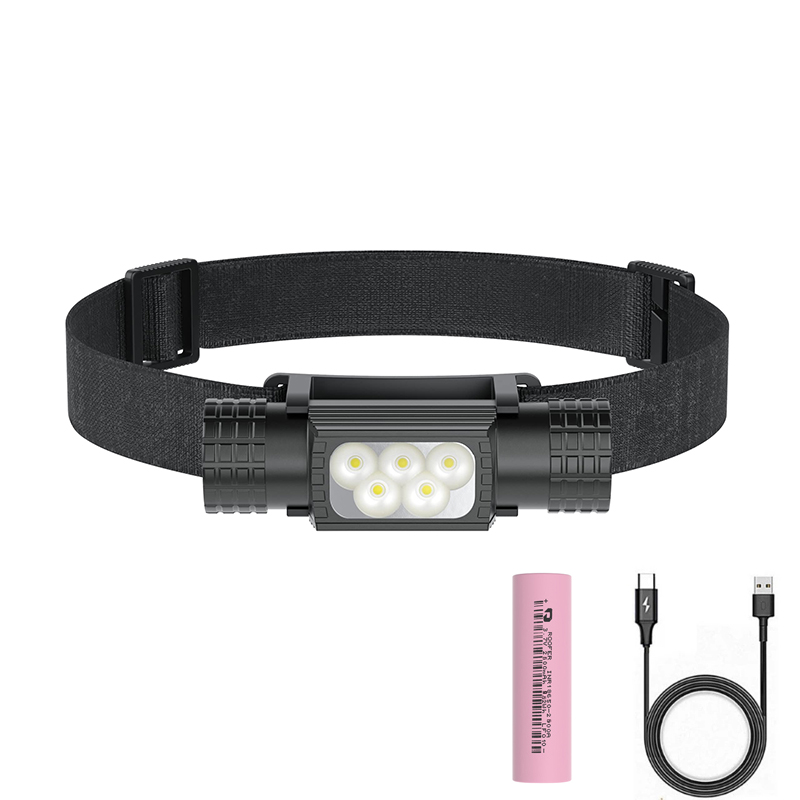 แบบพกพา USB C LED ไฟหน้าไฟฉาย  - Edc Day Carry บทวิจารณ์และราคา