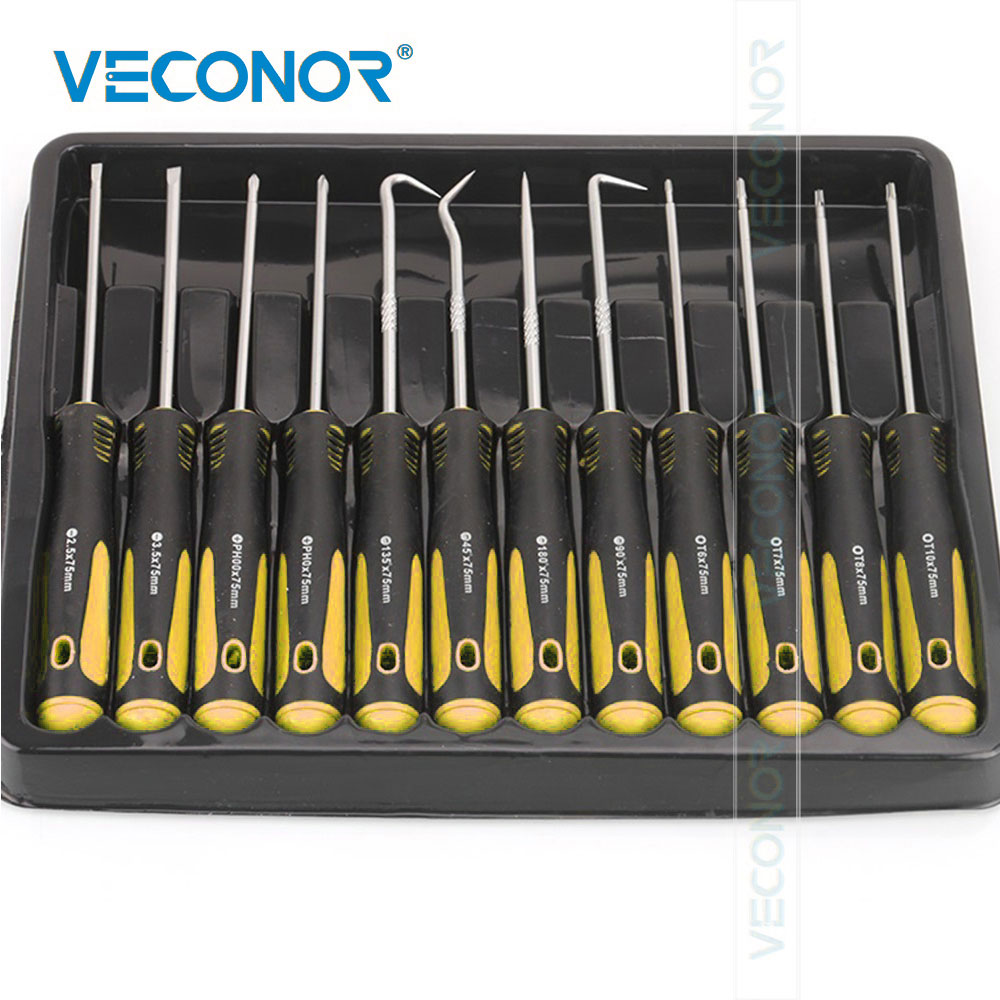 12PCS Hook ซีลน้ํามันการใช้ซีล - Micro Screwdriver Kit บทวิจารณ์และราคา