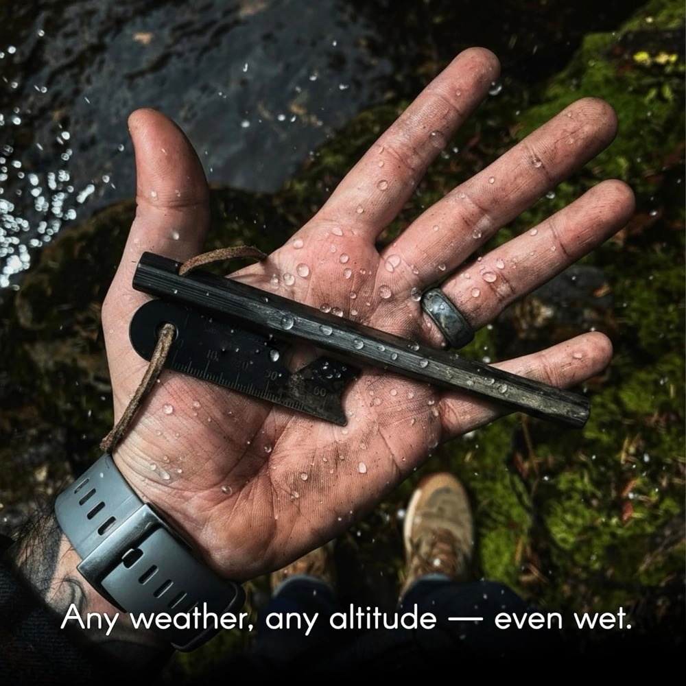 ชุด 3 ชิ้น, ชุดจุดไฟเหล็กแมกนี - Ferro Rod Striker บทวิจารณ์และราคา