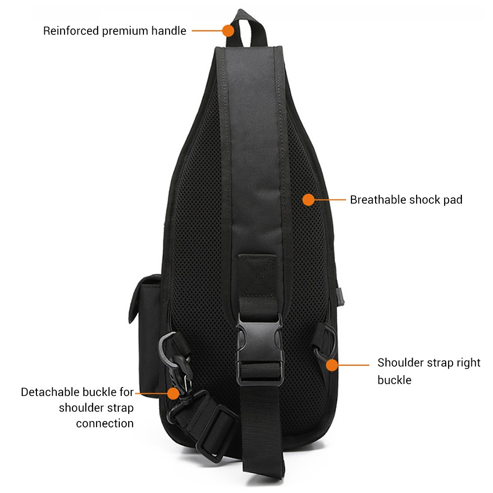 กระเป๋าเก็บปืนแบบยุทธวิธี กระเ - Edc Concealed Carry Sling Bag บทวิจารณ์และราคา