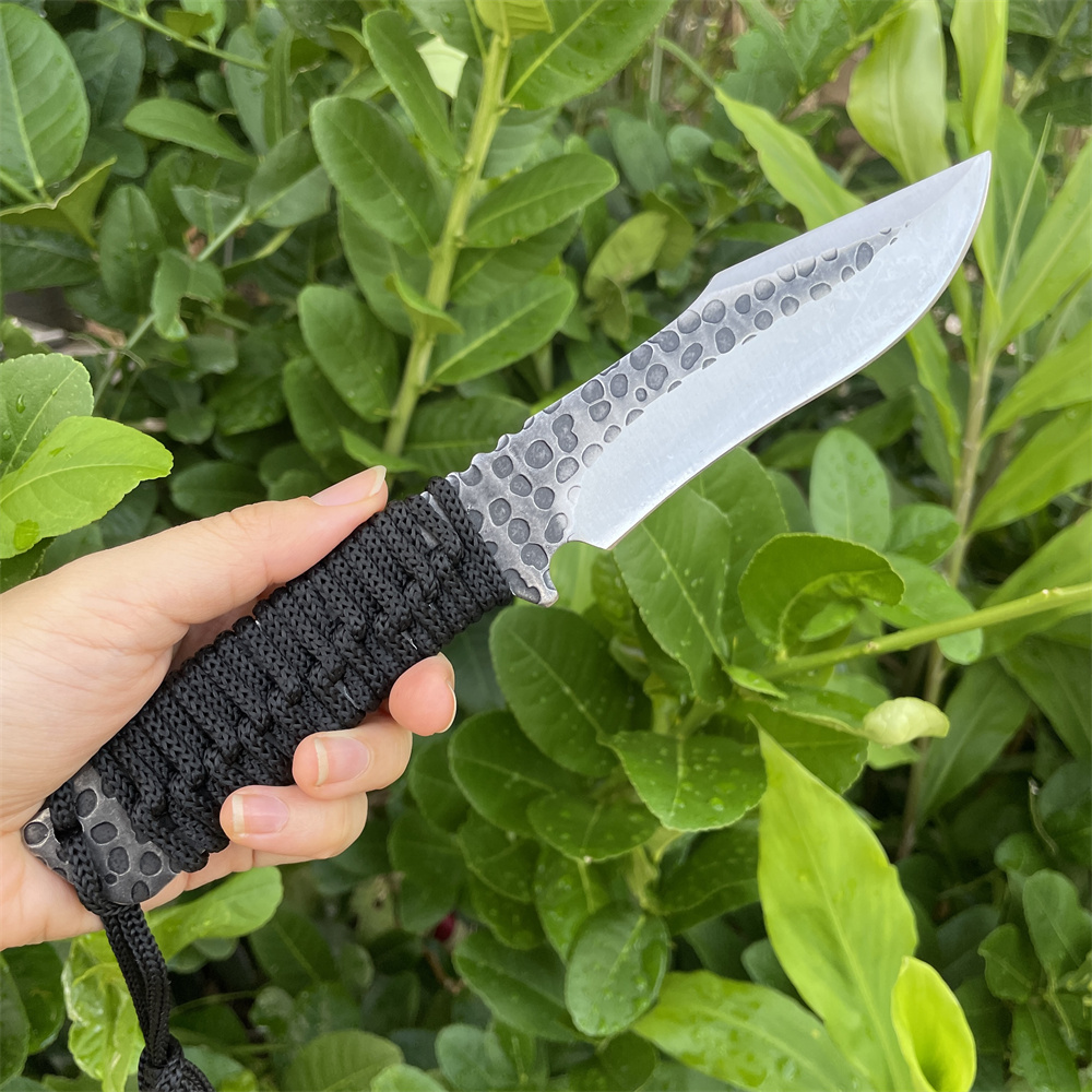 มีดพับใบมีดฟอร์จ 8cr13mov สำหร - Edc Carry Fixed Blade Knife บทวิจารณ์และราคา