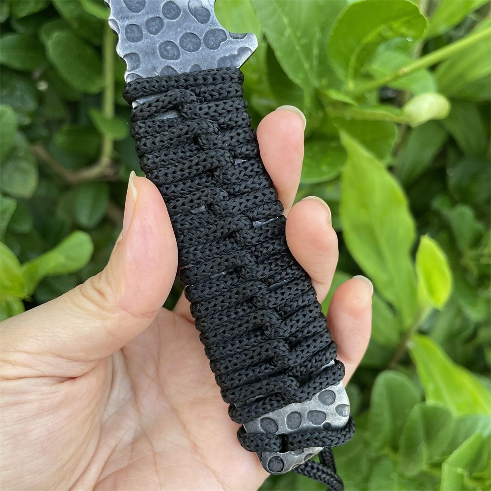 มีดพับใบมีดฟอร์จ 8cr13mov สำหร - Edc Carry Fixed Blade Knife บทวิจารณ์และราคา