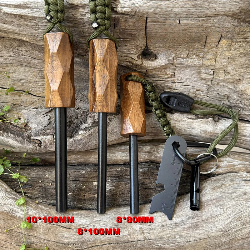 ที่จุดไฟแบบใช้หินเหล็กไฟกลางแจ - Ferro Rod Striker บทวิจารณ์และราคา