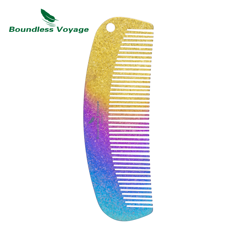 หวีผมและเคราไทเทเนียม Boundles - Comb Pocket Titanium บทวิจารณ์และราคา