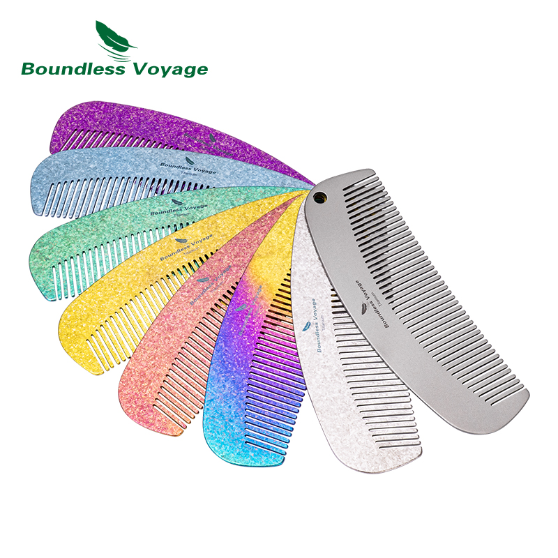 หวีผมและเคราไทเทเนียม Boundles - Comb Pocket Titanium บทวิจารณ์และราคา