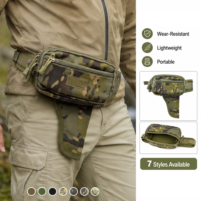 กระเป๋าคาดเอวอเนกประสงค์ ไนลอน - Edc Concealed Carry Fanny Pack บทวิจารณ์และราคา