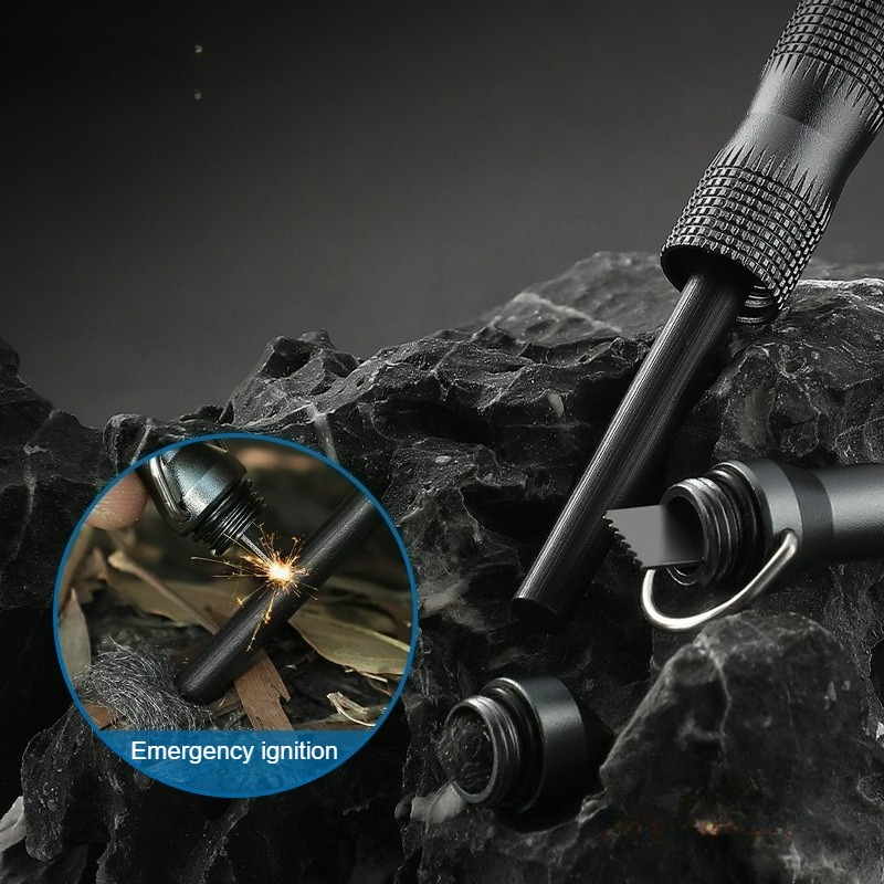 นกหวีดเอาชีวิตรอดความถี่สูงอเน - Ferro Rod Striker บทวิจารณ์และราคา