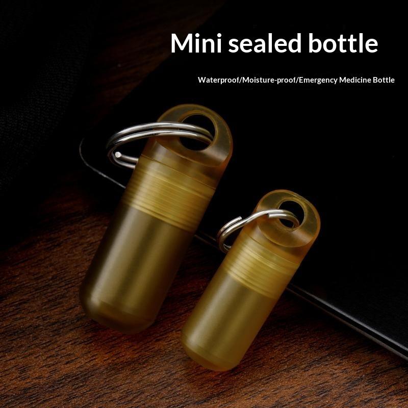 ขวดยาขนาดเล็กกล่องเก็บของอเนกป - Edc Pill Carry บทวิจารณ์และราคา