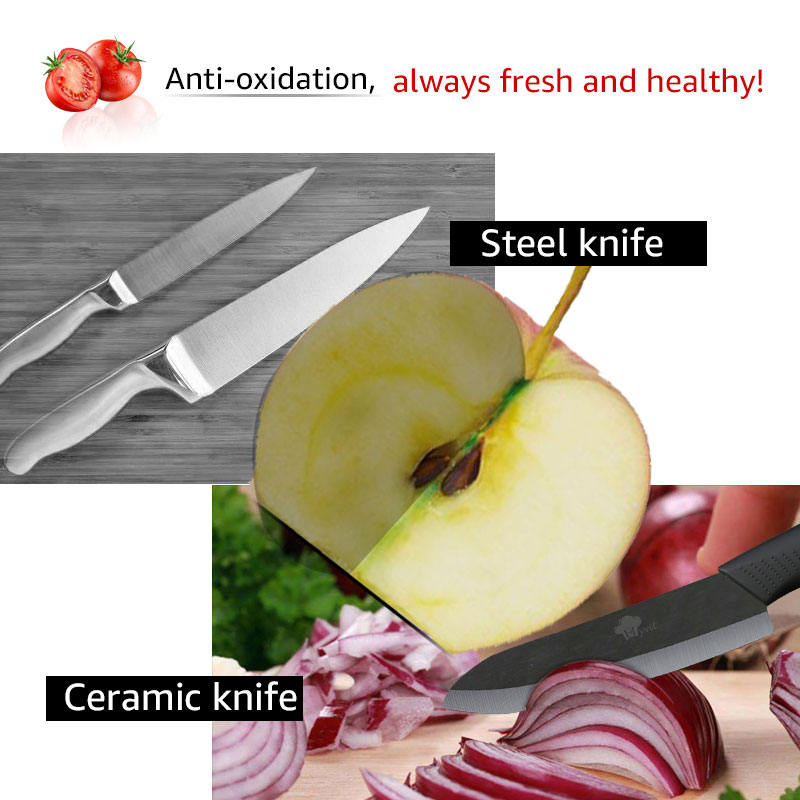 มีดเซรามิคมีดครัว 3 4 5 6 นิ้ว - Pocket Knife Ceramic บทวิจารณ์และราคา